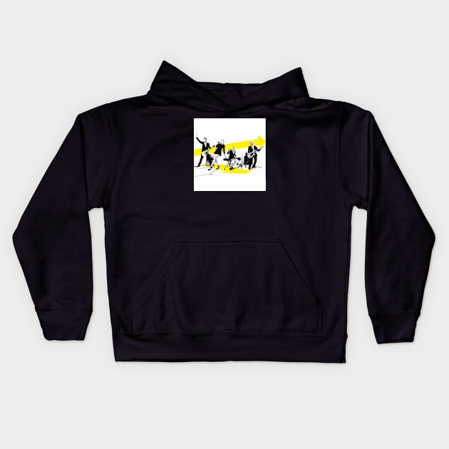 No Doubt Fanart Kids Hoodie by eon.kaus